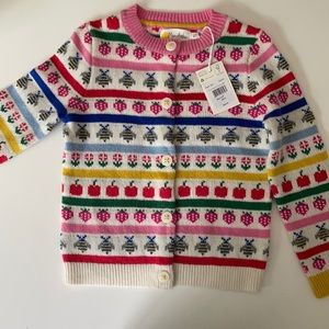 Mini Boden patterned super soft sweater.